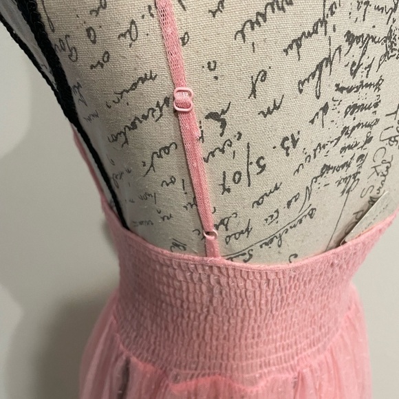 Free People Can't Stop Won't Stop Slip Free Intimately Sheer Maxi Dress SZ XS - Picture 10 of 13